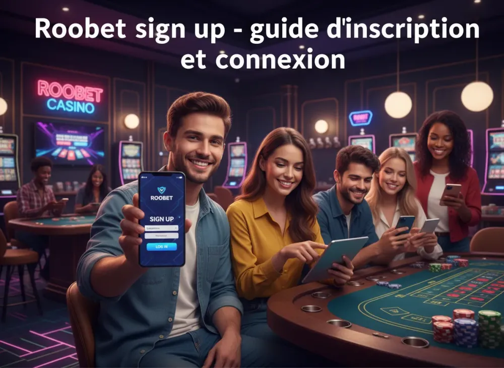 Roobet sign up - guide d'inscription et de connexion